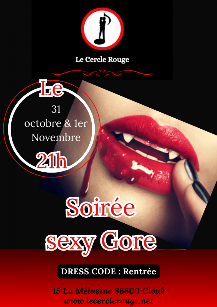 soirée sexy gore